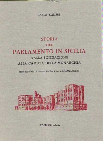 Storia del parlamento in sicilia dalla fondazione