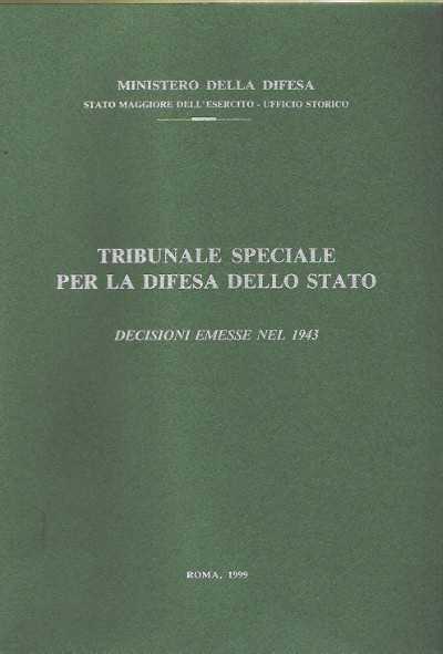 Tribunale speciale per la difesa dello stato 1943