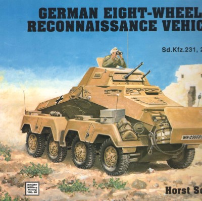 German eight-wheeled reconnaissance vehicles
