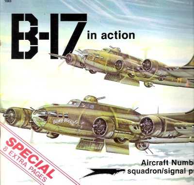 B-17 in action