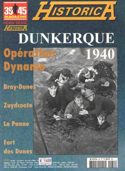 39/45 magazine hs historica n. 81. dunkerque 1940: opertaion dynamo