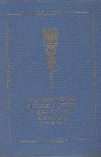 Almanacco delle forze armate 1930