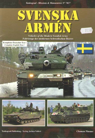 Svenska armen. vehicles of the modern swedish army