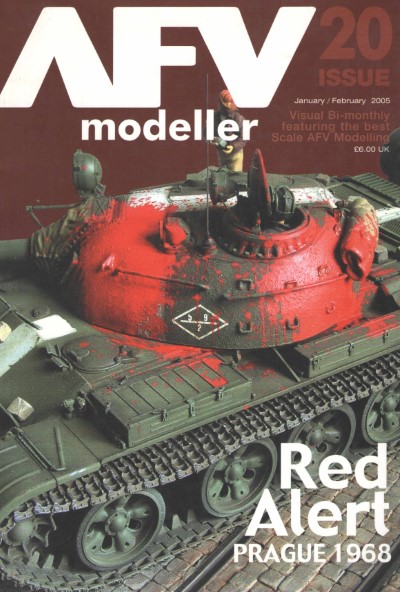 Afv modeller n. 20. red alert prague 1968