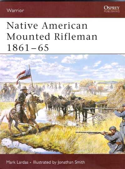 War105 native american mounted rifleman 1861-65