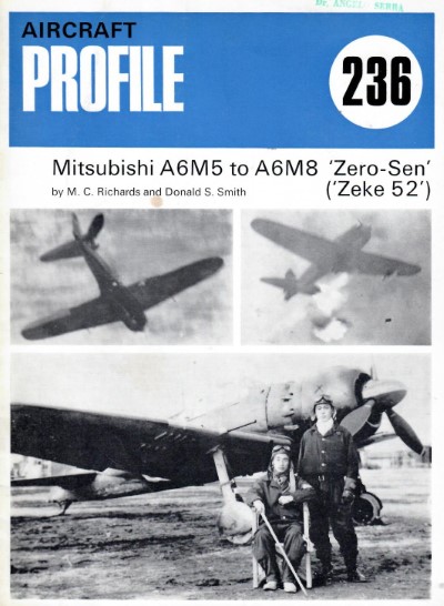 Profile 236 mitsubishi a6m5 to a6m8 “zero sen” (zeke 52)