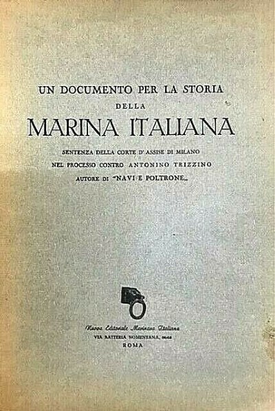 Un documento per la storia della marina italiana