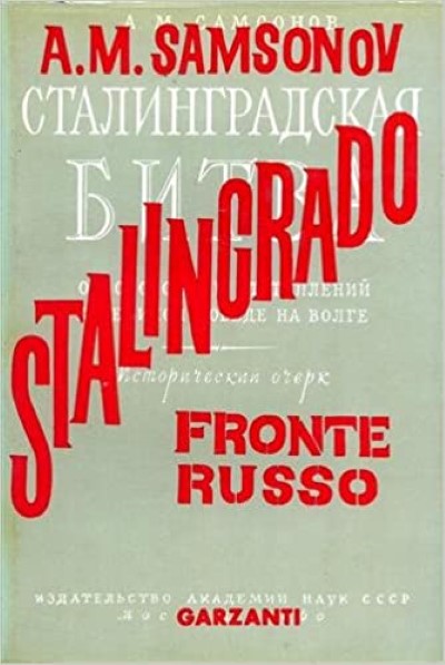 Stalingrado fronte russo