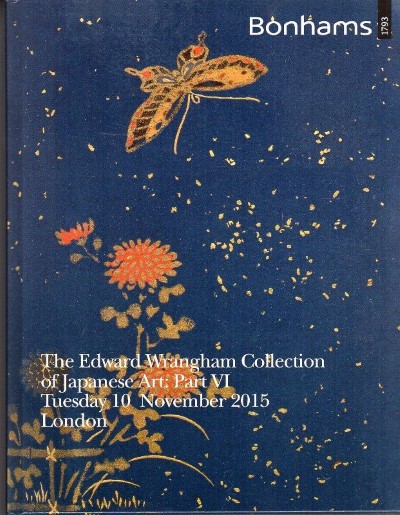 The edward wrangham collection of japanese art: part vi