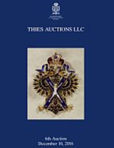 Thies auctions llc, fine and rare orders and medals