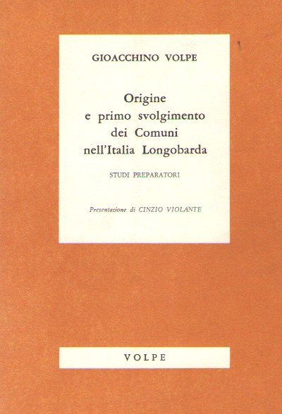 Origine e primo svolgimento dei comuni nell’italia longobarda