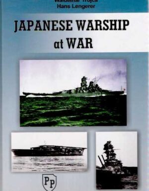 Japanese warship at war