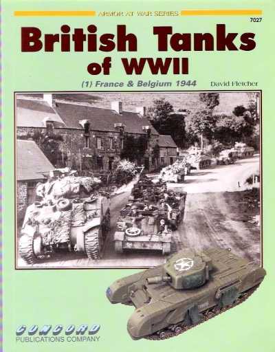 British tanks of wwii (1) france & belgium 1944