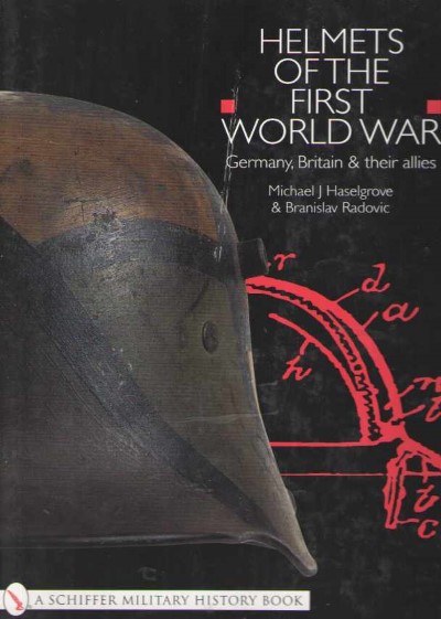 Helmet of the first world war. germany, britain & their allies