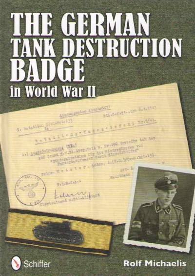 The german tank destruction badge in world war ii