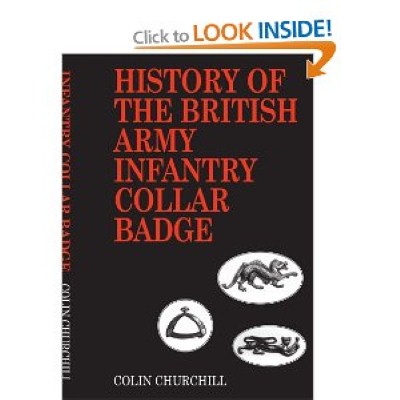 History of the british army infantry collar badge