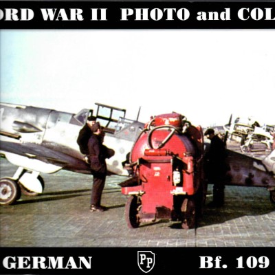 Word war ii photo and color: german bf. 109