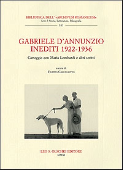 Gabriele d’annunzio inediti 1922-1936