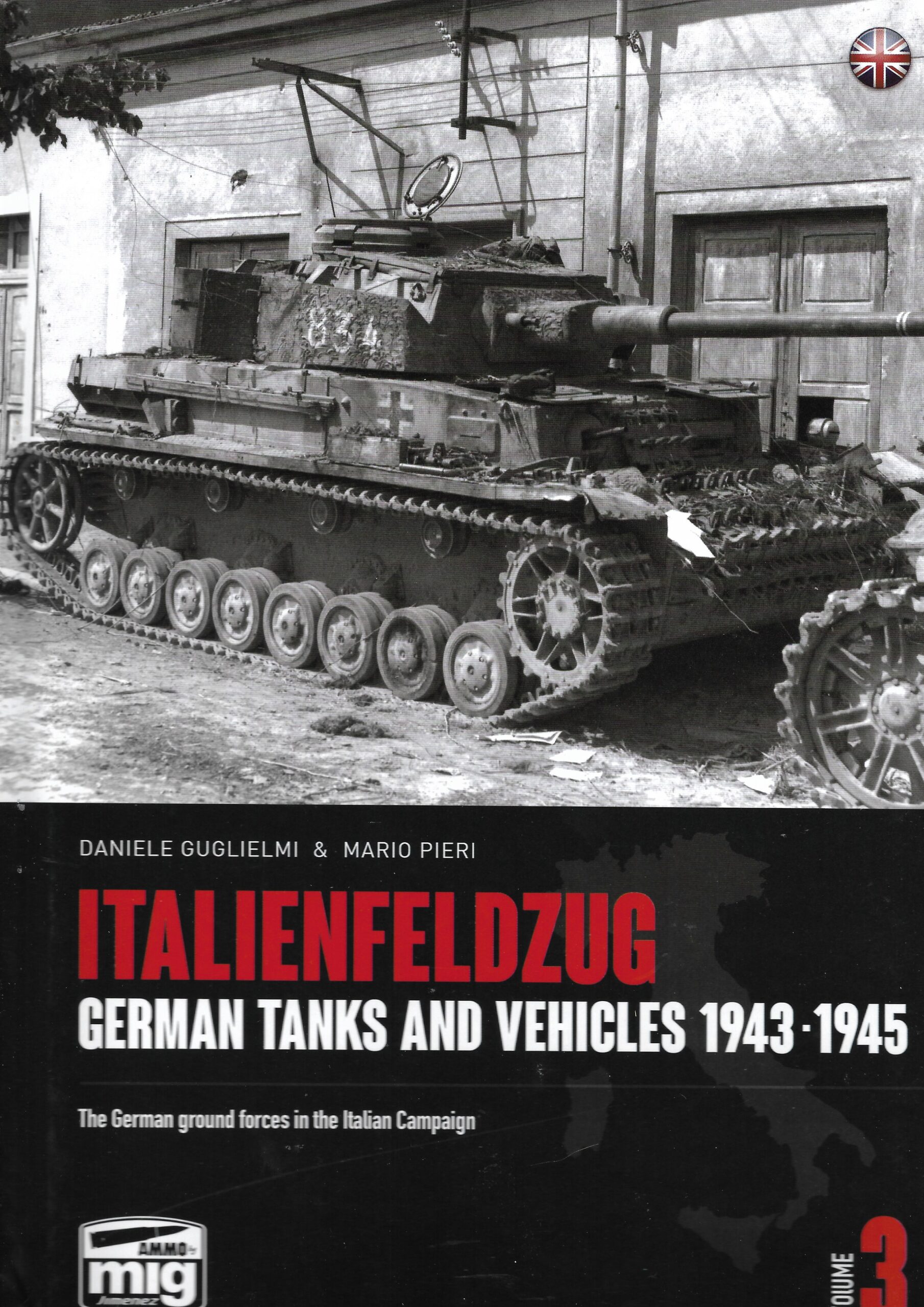 Italien Feldzug. german tanks anche vehicles 1943-1945